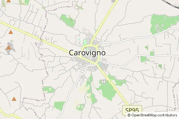 Mapa Carovigno