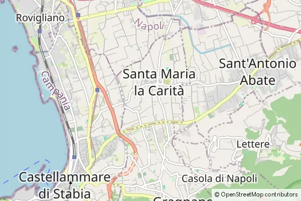 Mapa Santa Maria La Carità