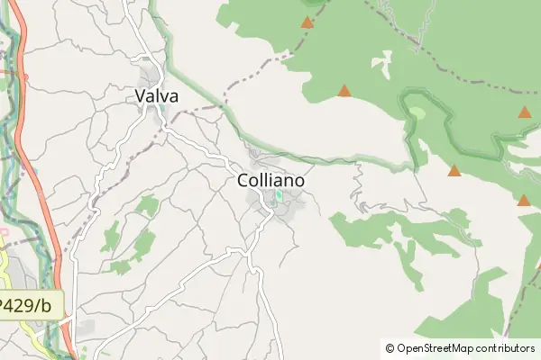 Mapa Colliano