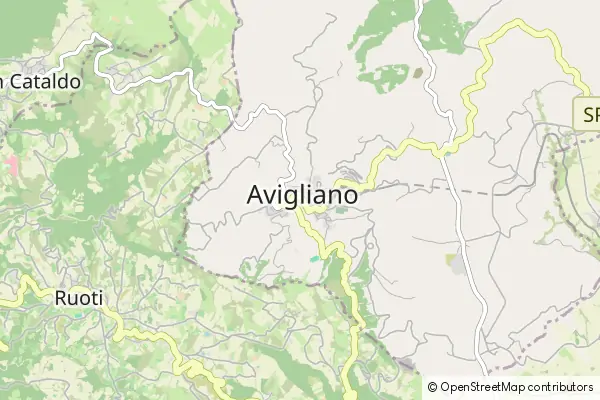 Mapa Avigliano