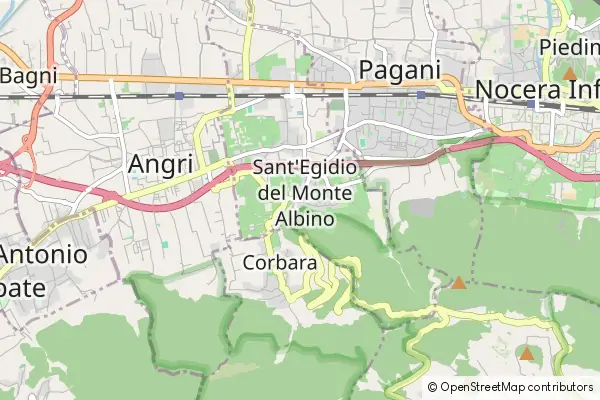 Mapa Sant'Egidio del Monte Albino