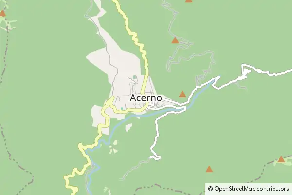 Mapa Acerno