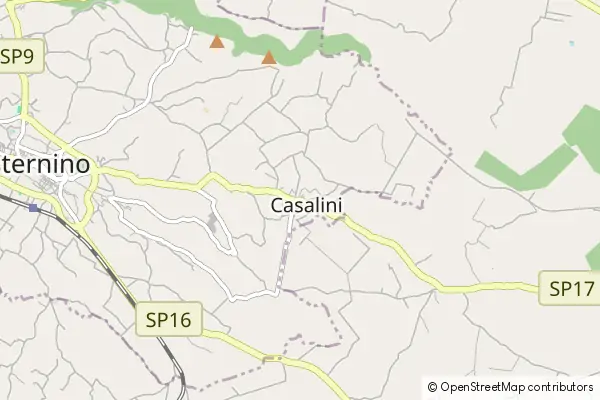 Mapa Casalini di Cisternino