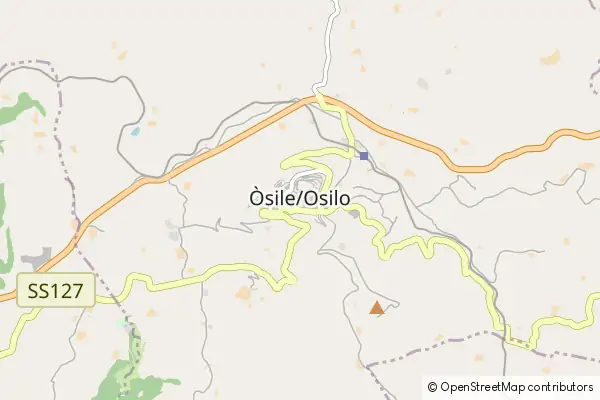 Mapa Osilo