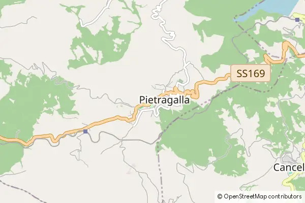 Mapa Pietragalla