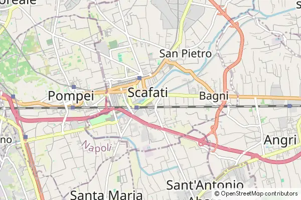 Mapa Scafati