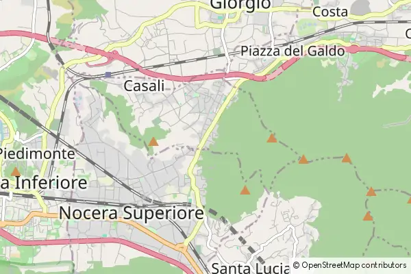 Mapa Roccapiemonte