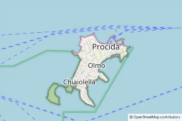 Mapa Procida