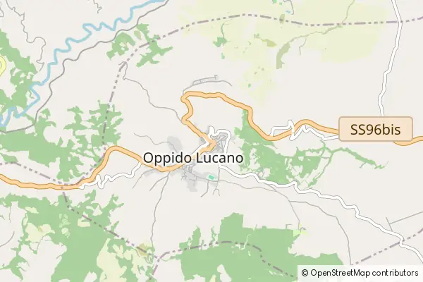 Mapa Oppido Lucano