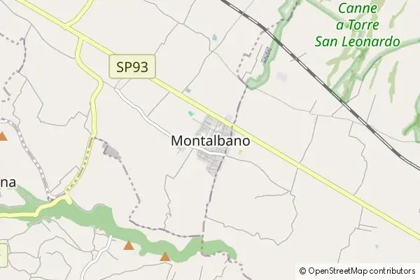 Mapa Montalbano