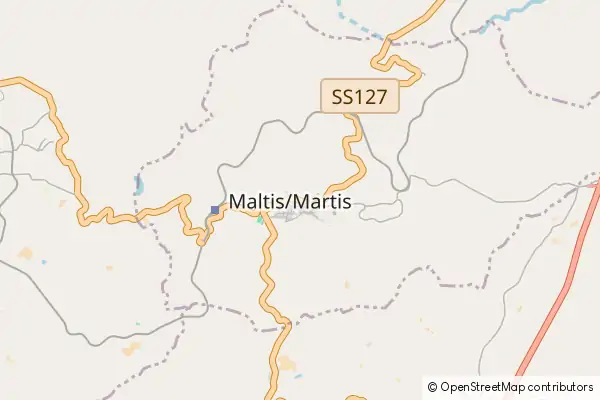 Mapa Martis