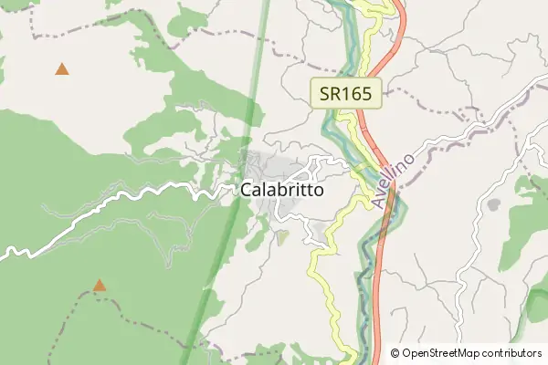 Mapa Calabritto