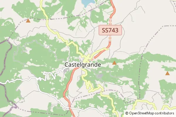 Mapa Castelgrande