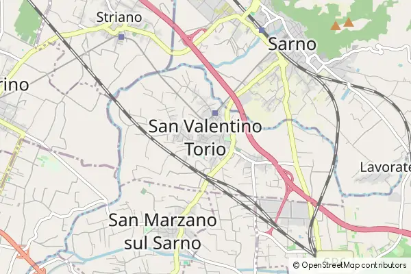 Mapa San Valentino Torio