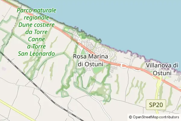 Mapa Rosa Marina