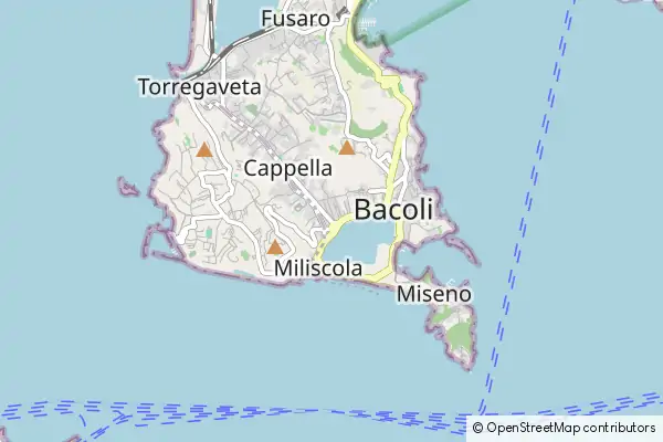 Mapa Bacoli