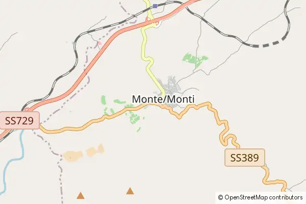 Mapa Monti