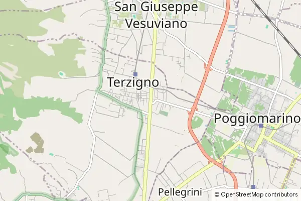Mapa Terzigno