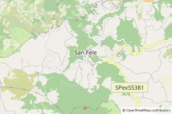 Mapa San Fele