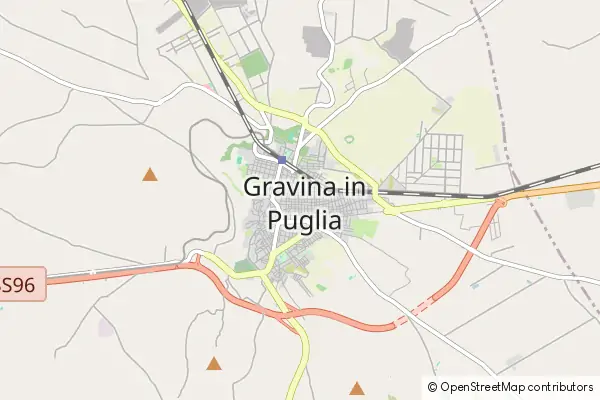 Mapa Gravina in Puglia