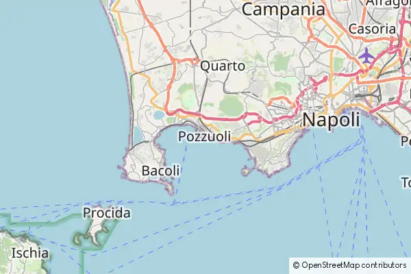 Mapa Pozzuoli