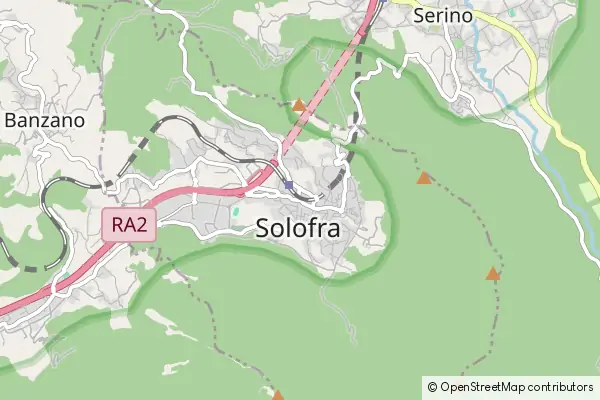 Mapa Solofra