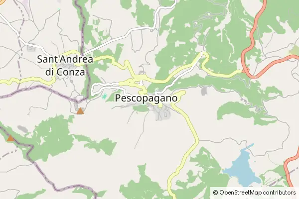 Mapa Pescopagano