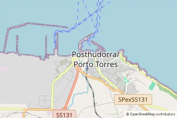 Mapa Porto Torres