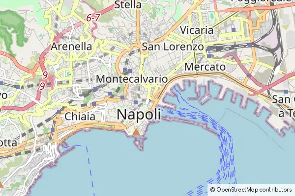 Mapa Barano d'Ischia