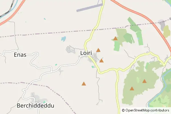 Mapa Loiri Porto San Paolo