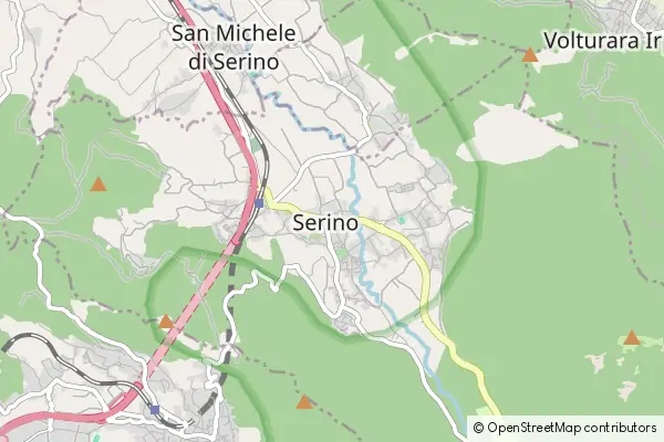 Mapa Serino