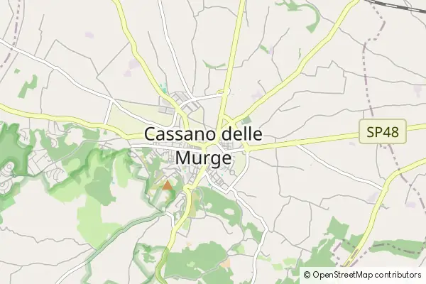 Mapa Cassano delle Murge