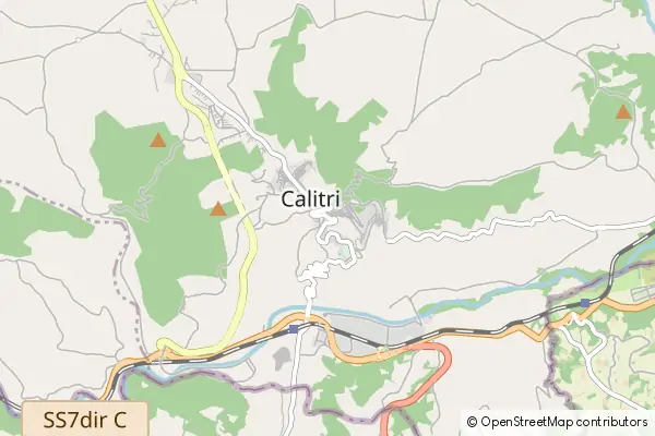 Mapa Calitri