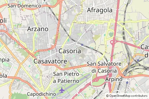 Mapa Casoria