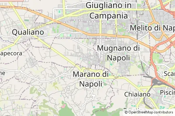 Mapa Calvizzano