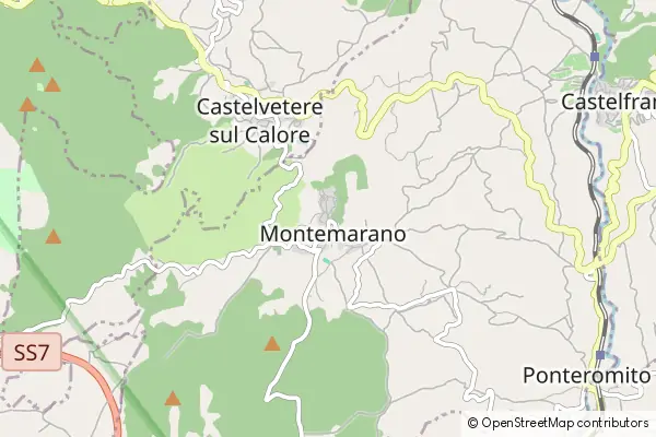 Mapa Montemarano