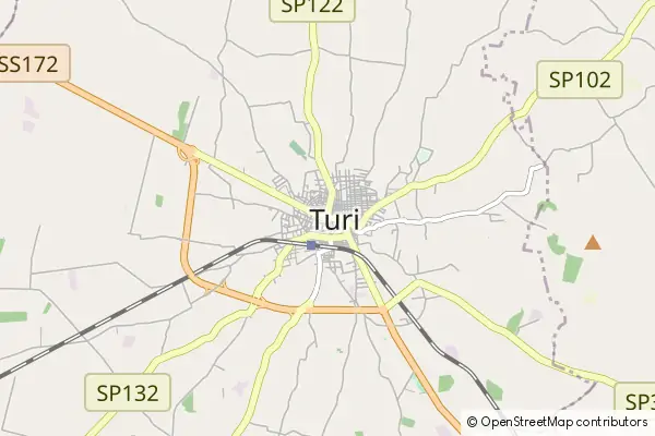 Mapa Turi