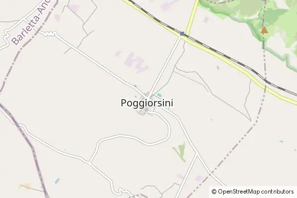 Mapa Poggiorsini