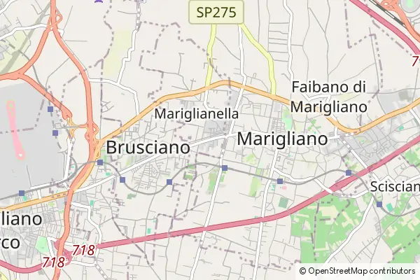 Mapa Mariglianella