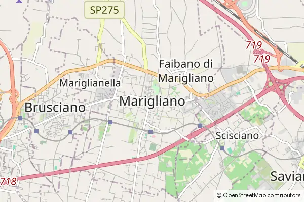 Mapa Marigliano