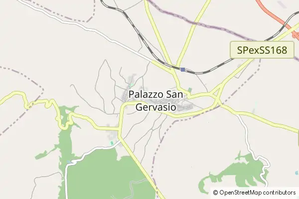 Mapa Palazzo San Gervasio