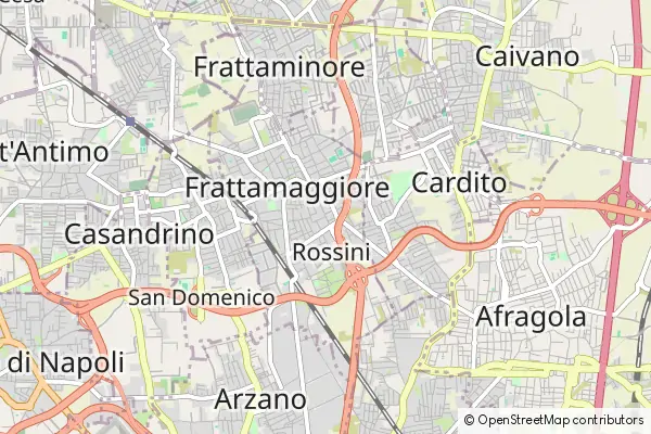 Mapa Frattamaggiore