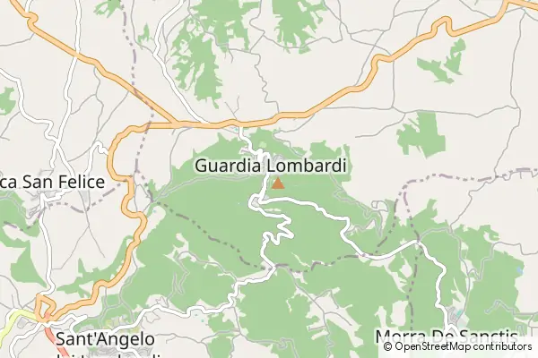 Mapa Guardia Lombardi