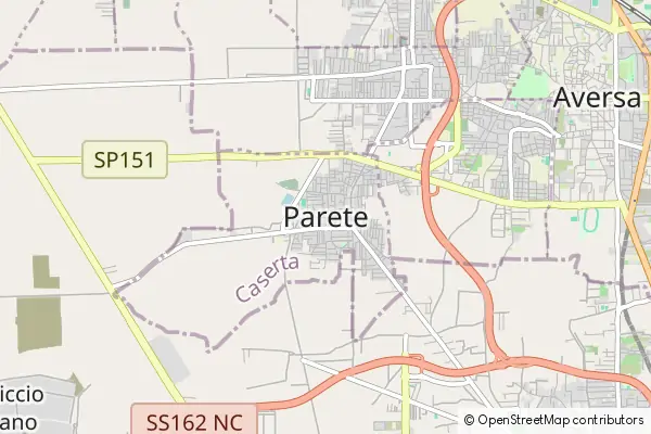 Mapa Parete