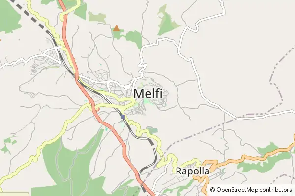 Mapa Melfi