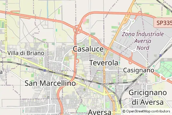 Mapa Casaluce