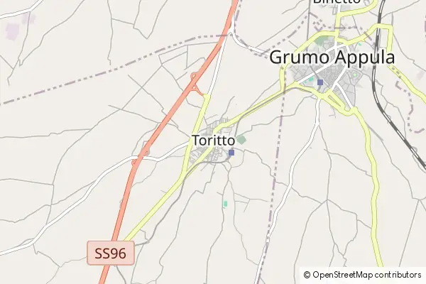 Mapa Toritto