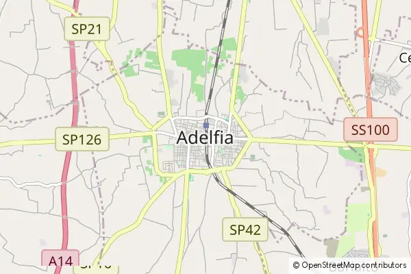 Mapa Adelfia