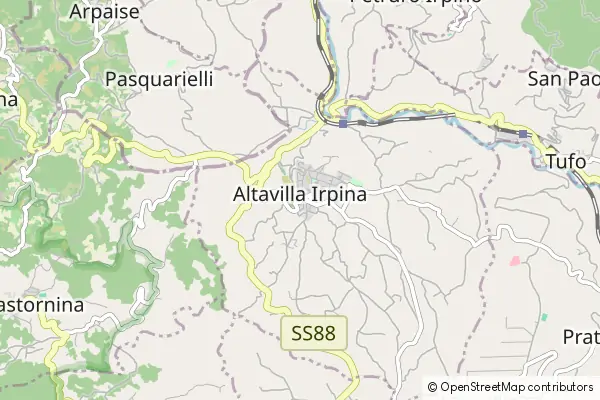 Mapa Altavilla Irpina