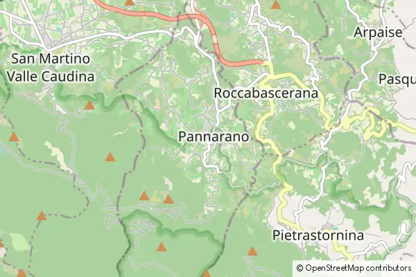 Mapa Pannarano